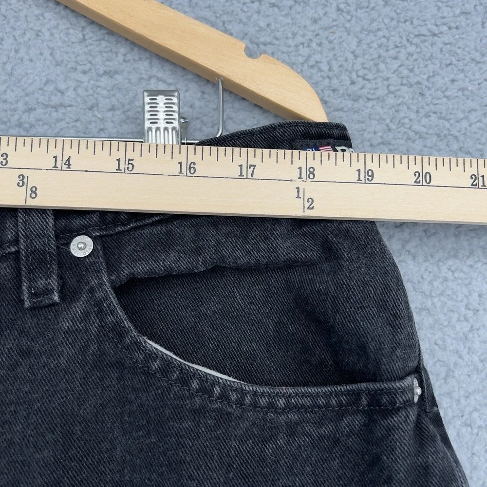 Vtg Y2k Polo Jeans Co. Ralph Lauren RL-67 Black Denim Jeans 38X32 Mexico Loose - Picture 5 of 16